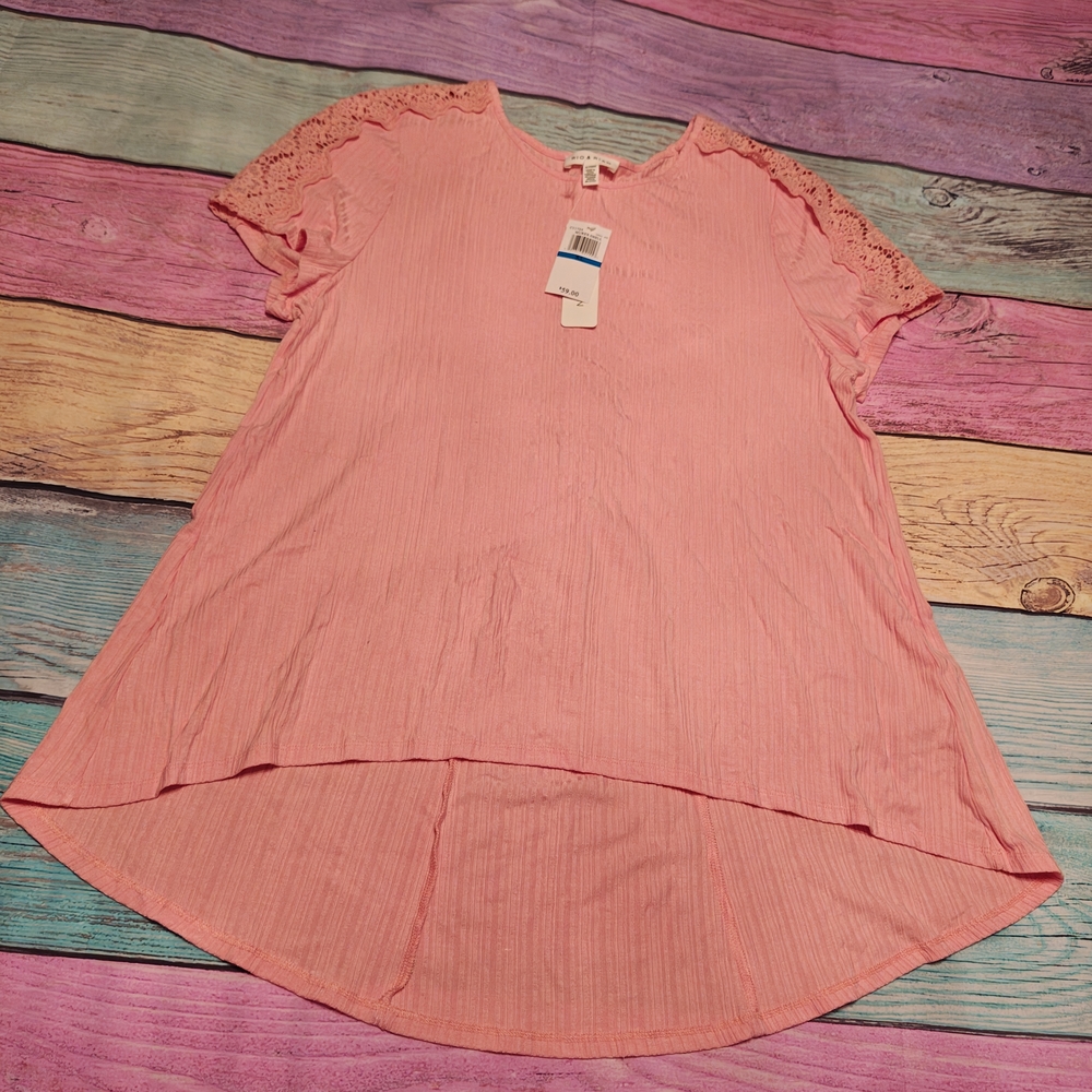 XL Rio&Rian Coral Hi-low Top #0580